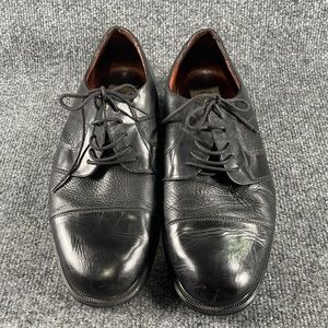 *Carlo Morandi Men’s Black Dress Shoes Sz 10